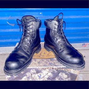 EUC COLORADO COMPOSITE TOE VIBRAM SOLE WORK BOOTS